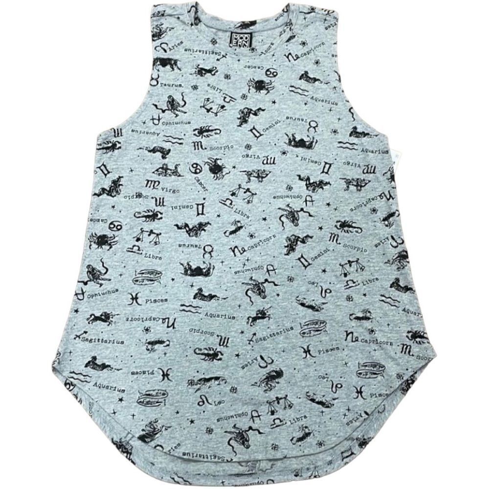 Modern Lux Gray Top. M